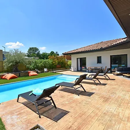 Miluva - Maison Climatisee Avec Piscine Casa de Férias Lapeyrouse-Fossat